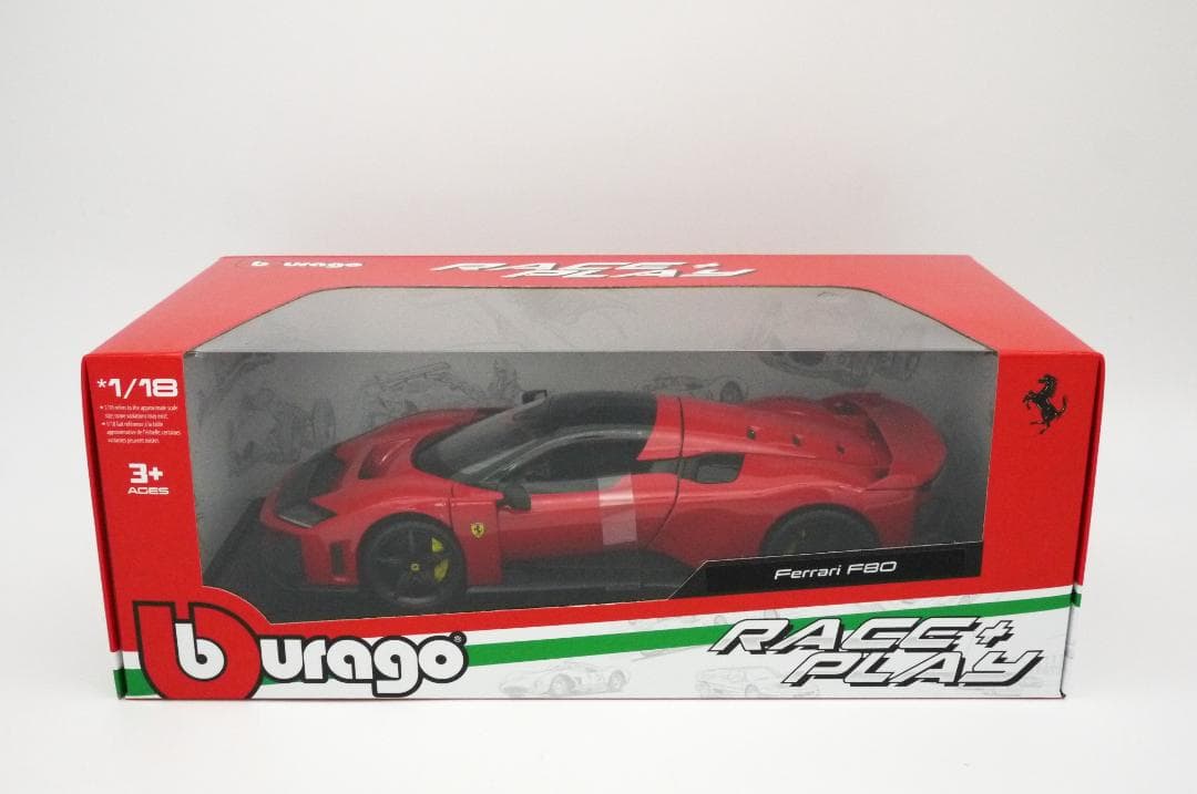 1/18 フェラーリ F80 レッド