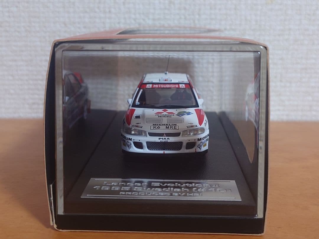 hpi 1/43 三菱 ランサーエボリューションⅡ 1995 Swedish