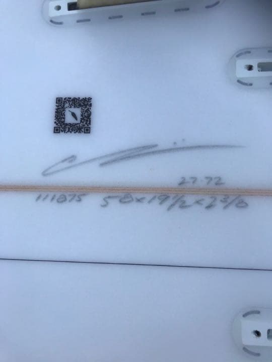 サーフィン・ボディボード CHILLI RARE BIRD 5'8 5Fin Pu
