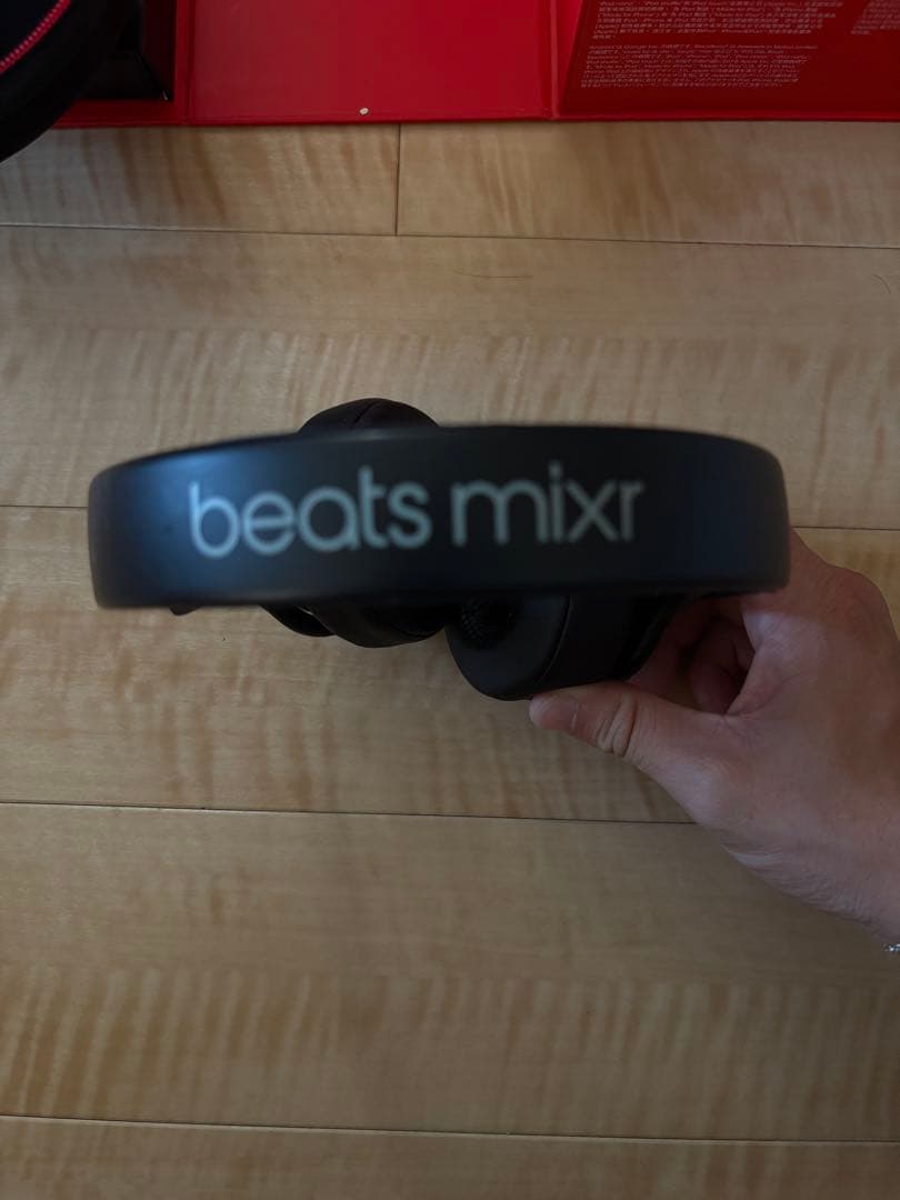 Beats Mixr DJ用ヘッドフォン ブラック/レッド