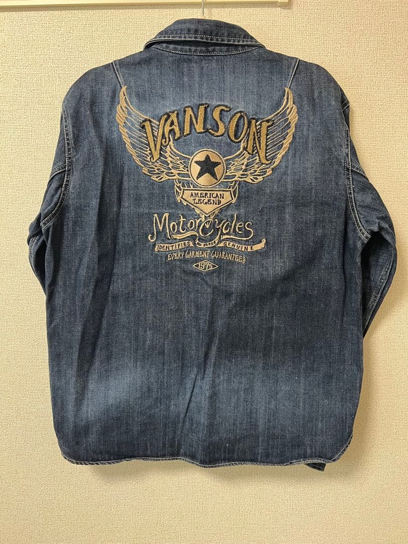 VANSON Gジャン デニムジャケット