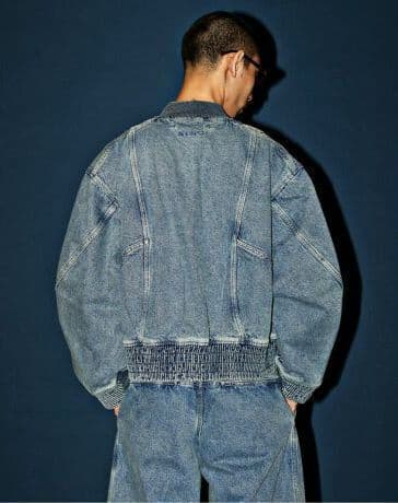 【美品】JOURNAL STANDARD デニム ボンバージャケット