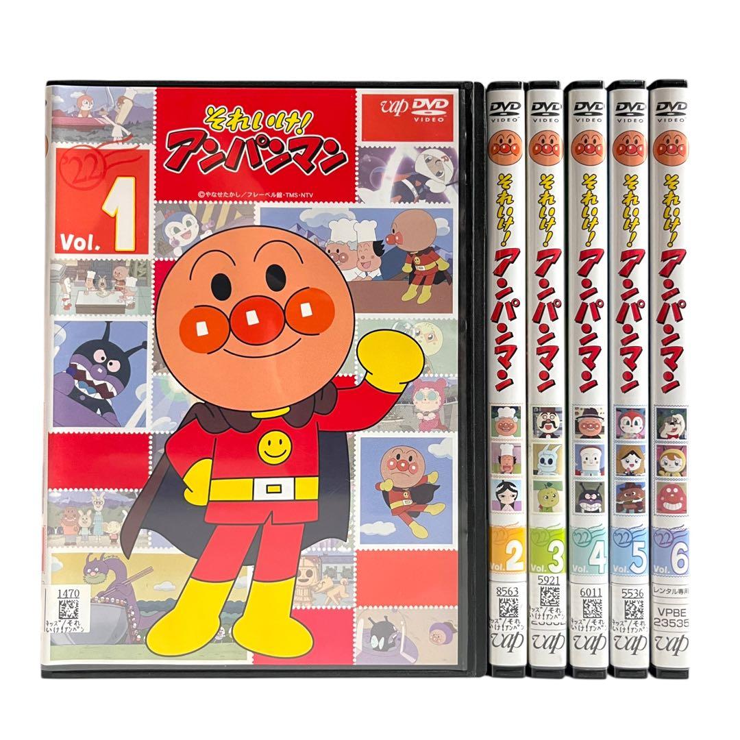 新品ケース DVD 「それいけ！アンパンマン 22」 2022年 全6巻 セット