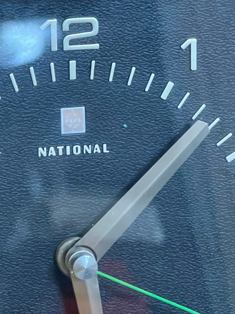 昭和レトロ　National電気掛時計　50Hz