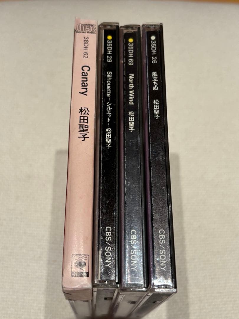 松田聖子初期規格CD4枚セット
