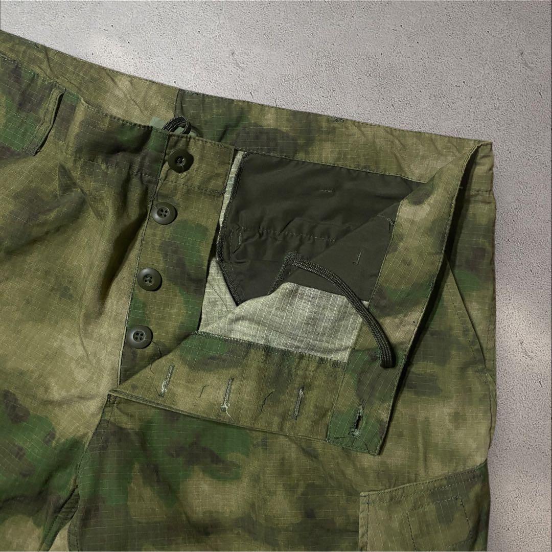 【極太】米軍ACUカーゴパンツW41A-TACS FGデジカモモザイク迷彩バギー
