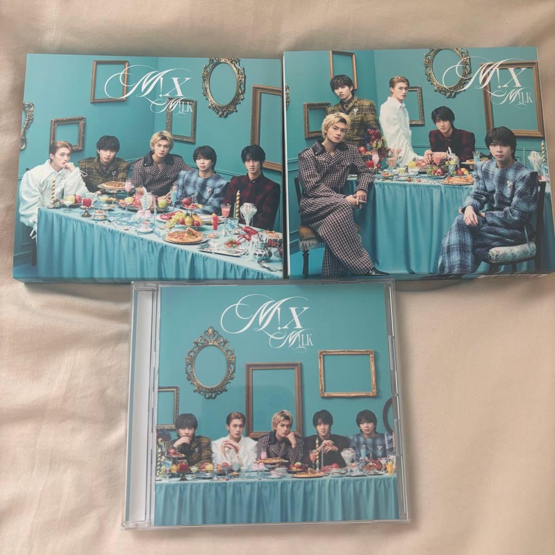 M!LK M!X 3形態セット 初回盤A B 通常盤