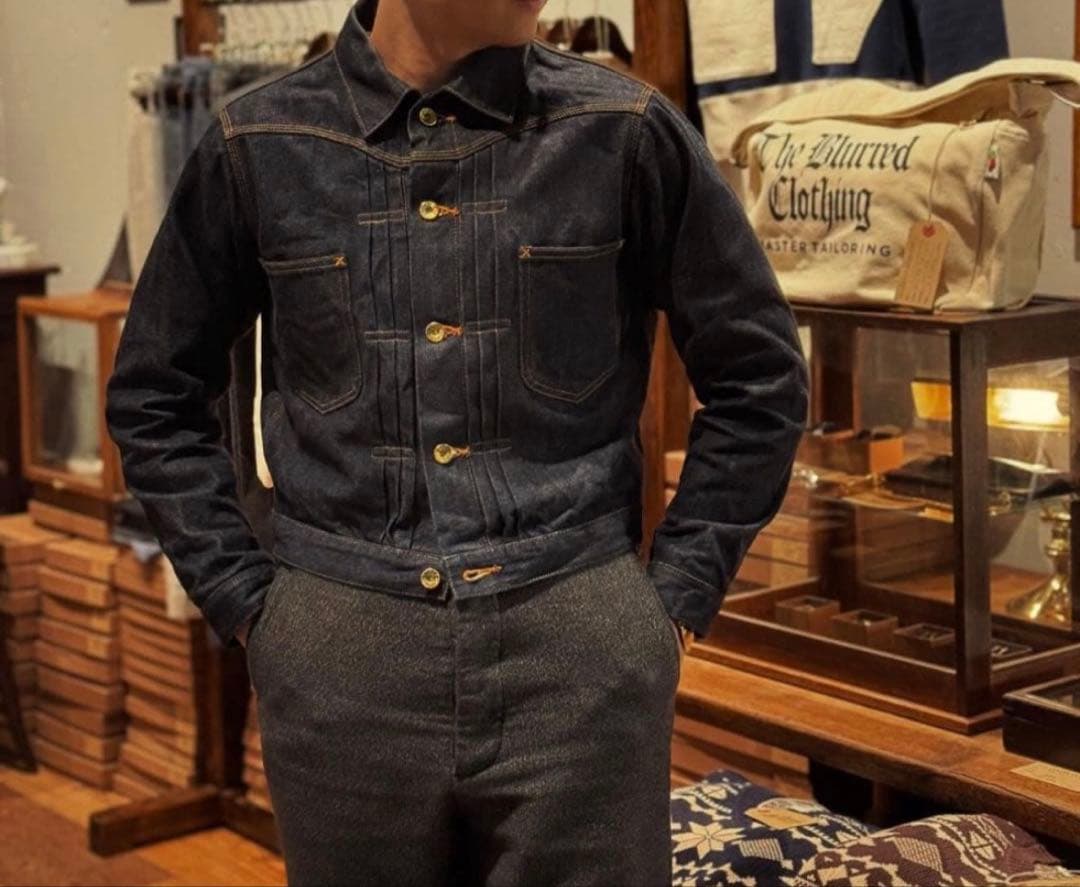 ジャケット・アウター BLURRED CLOTHING BLD063 14oz DENIM