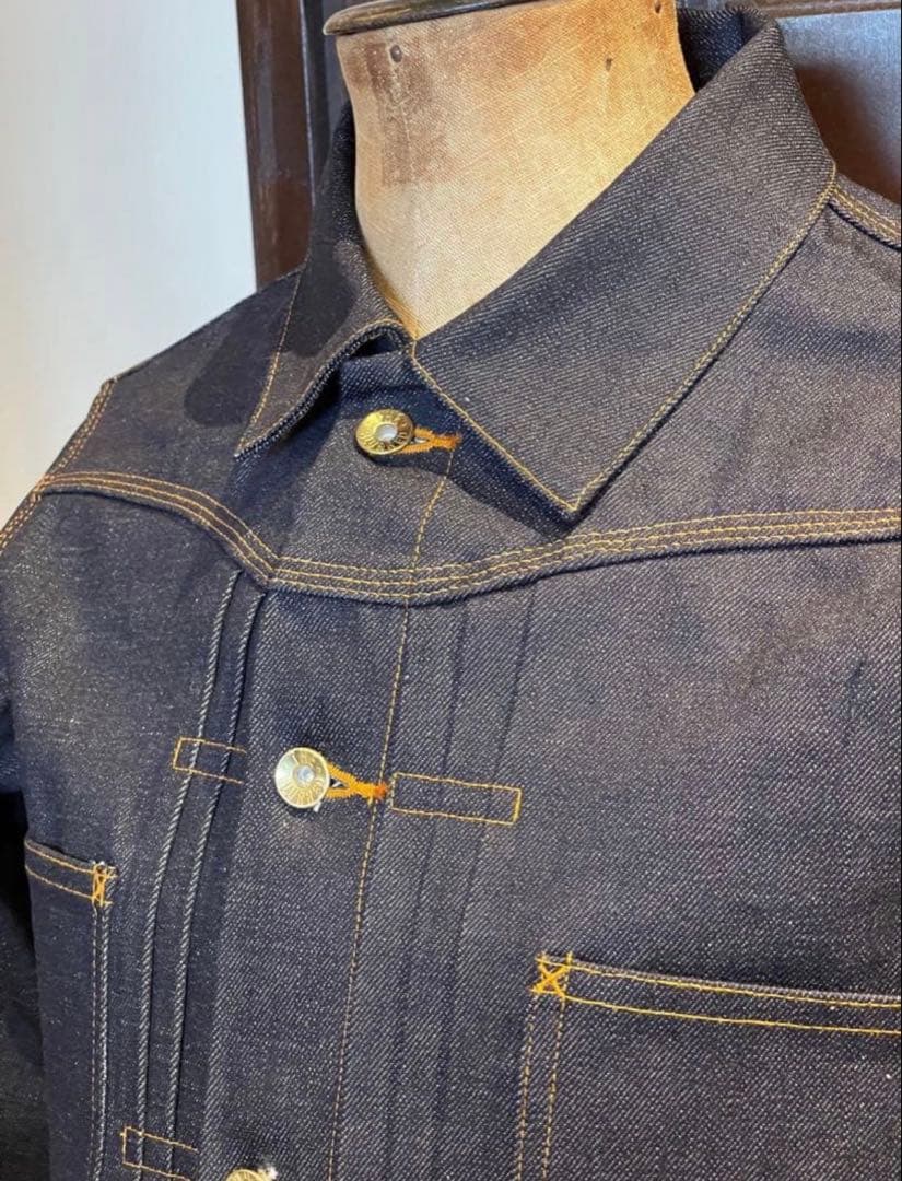 ジャケット・アウター BLURRED CLOTHING BLD063 14oz DENIM