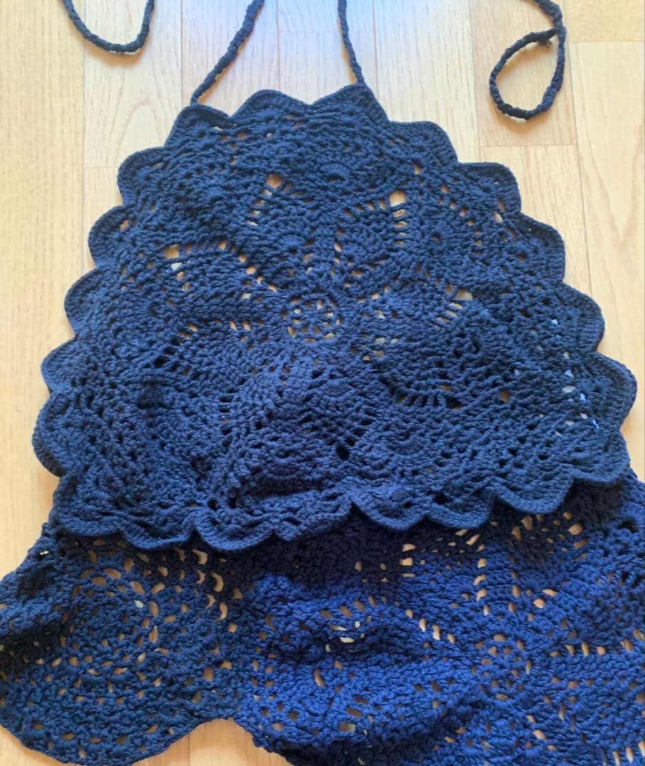 oll kyoto Emma crochet bustier クロシェニット