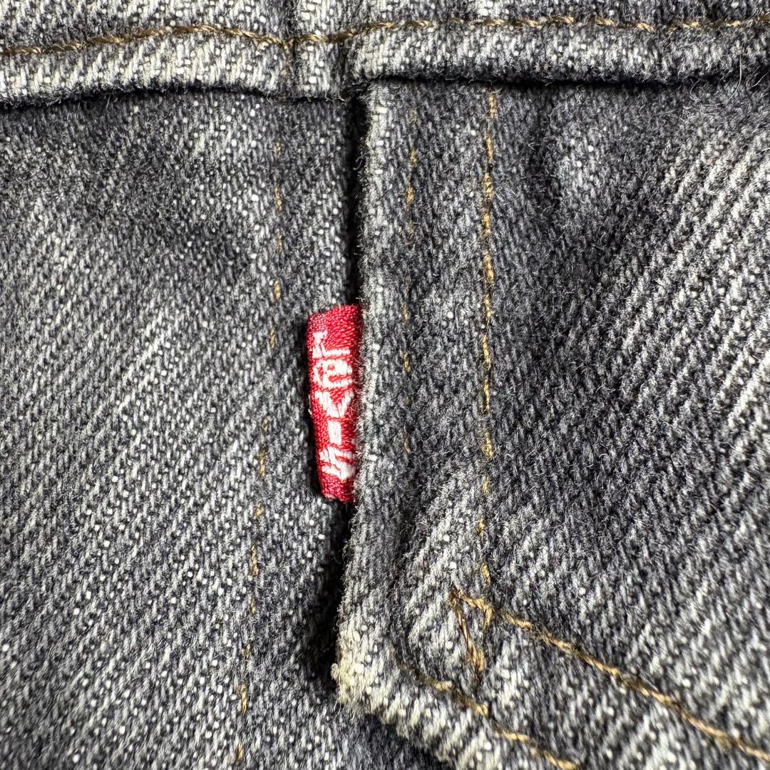 Levi's 80s USA製 70506 先染めブラック　デニムトラッカー