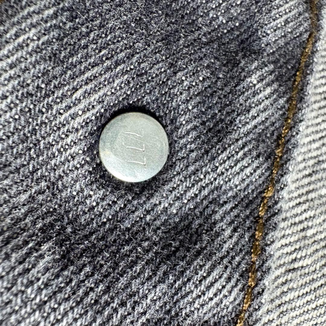 Levi's 80s USA製 70506 先染めブラック　デニムトラッカー