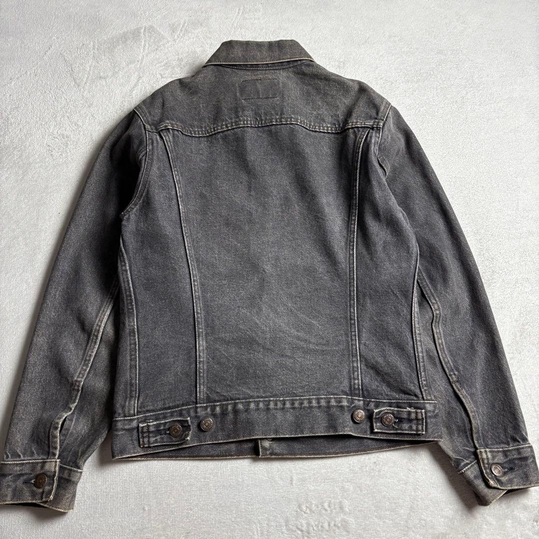 Levi's 80s USA製 70506 先染めブラック　デニムトラッカー