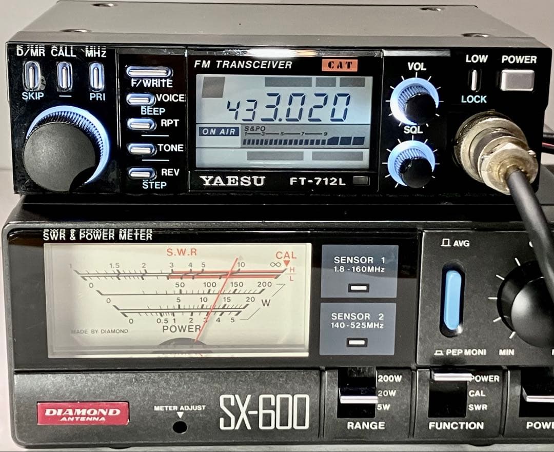 ヤエス FT-712L 10w アマチュア無線機