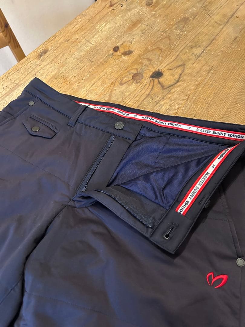 ■マスターバニー　メンズ　パンツ　ゴルフ　冬用　あったかい　Mサイズ　　4