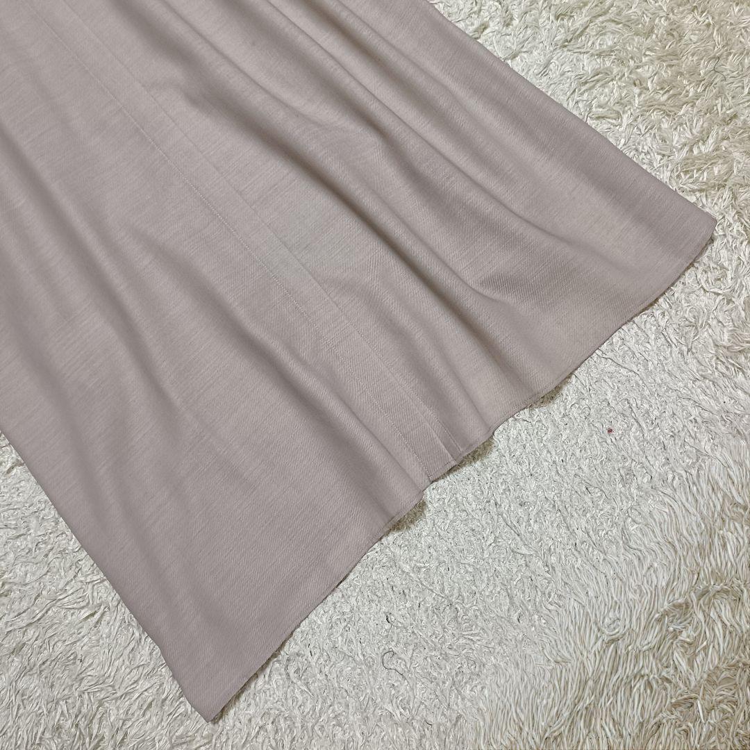 【美品】セオリーリュクス バンドカラー 洗えるシャツドレス ワンピース 38