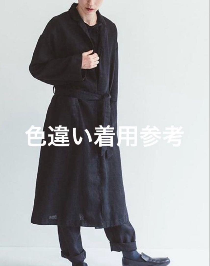 美品　定価30800円　フォグリネンワーク　リネンコート
