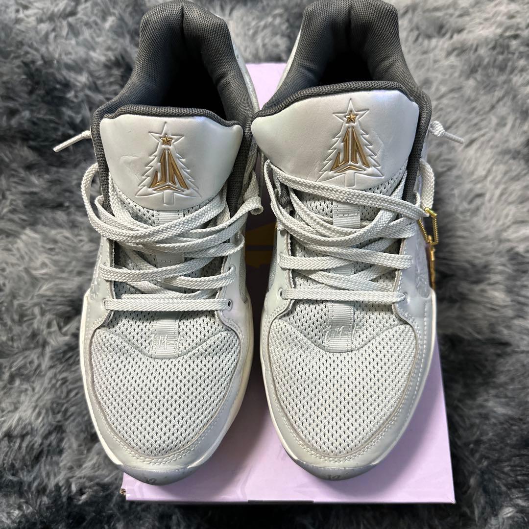 Nike 12AM バスケットボールシューズ ホワイト/グレー
