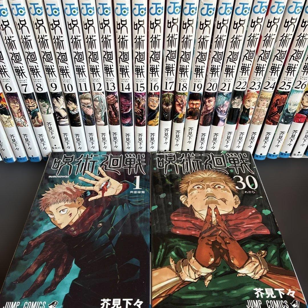 呪術廻戦 全巻セット ０巻〜３０巻＋0.5巻　公式ファンブック