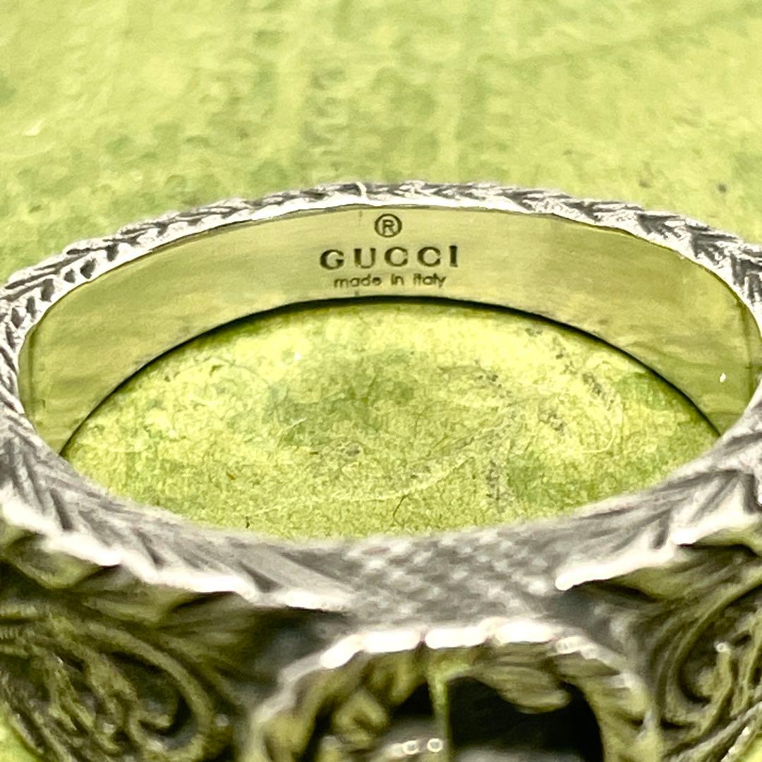 グッチ　GUCCI 指輪　リング　ハイブランド　14号　レディース