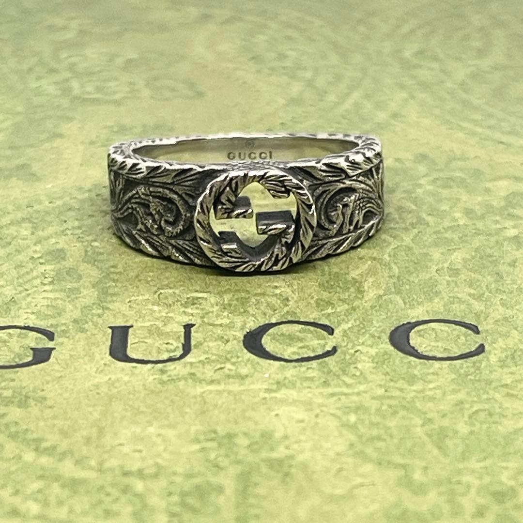 グッチ　GUCCI 指輪　リング　ハイブランド　14号　レディース