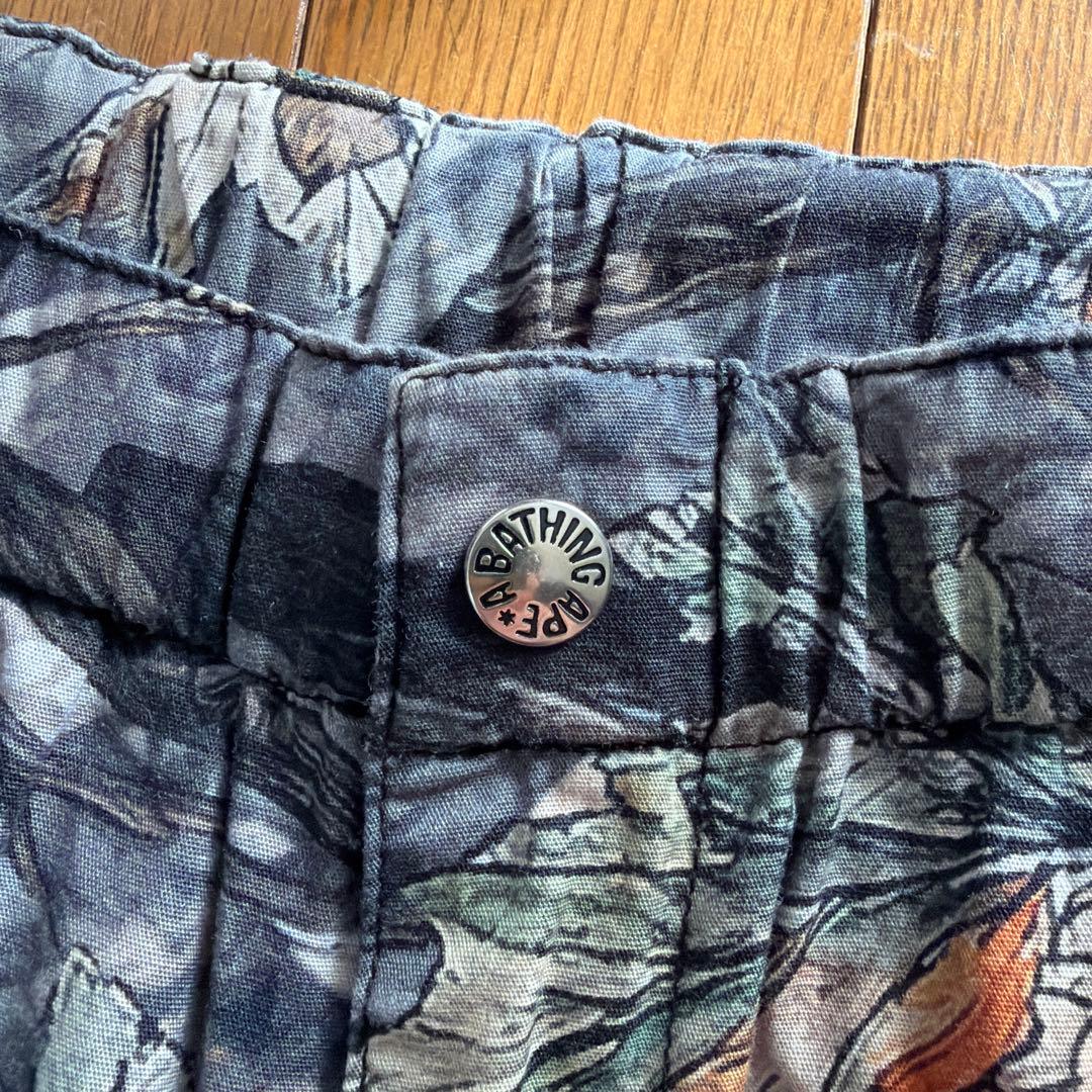 パンツ A bathing ape TREE EDGE CAMO CARGO PANTS