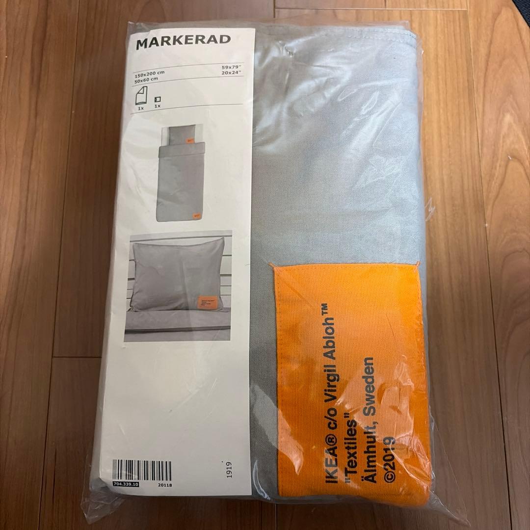 シーツ・カバー Virgil Abloh IKEA MARKERAD jordan1 v.a.a