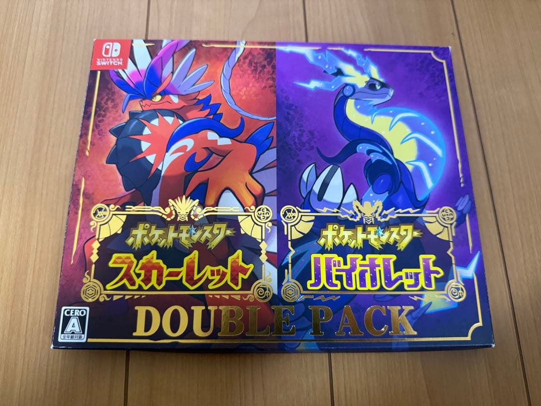 ⭐︎美品⭐︎ポケットモンスター スカーレット & バイオレット ダブルパック
