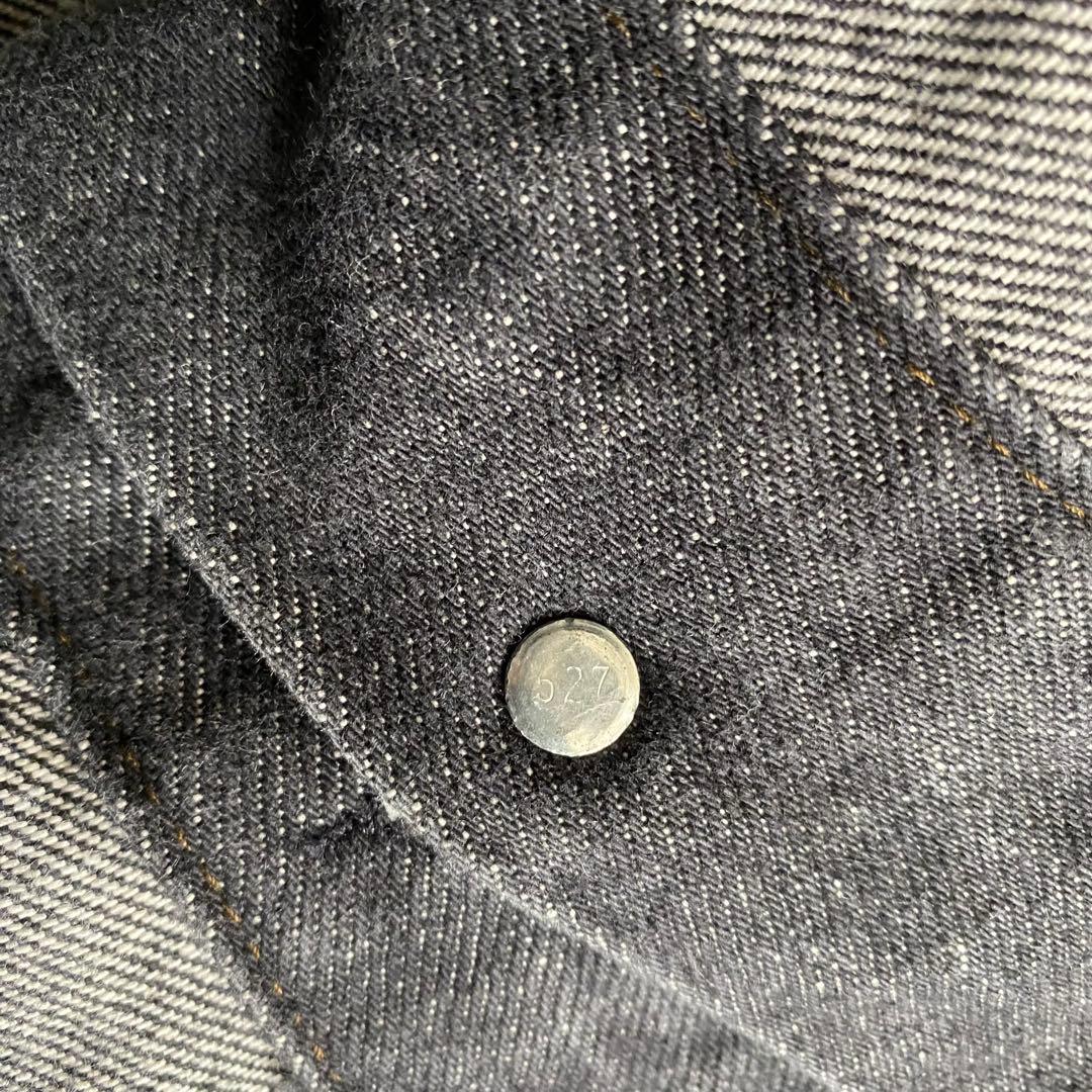 SPECIAL LEVI’S usa製 70506 先染めブラック 濃黒 美品