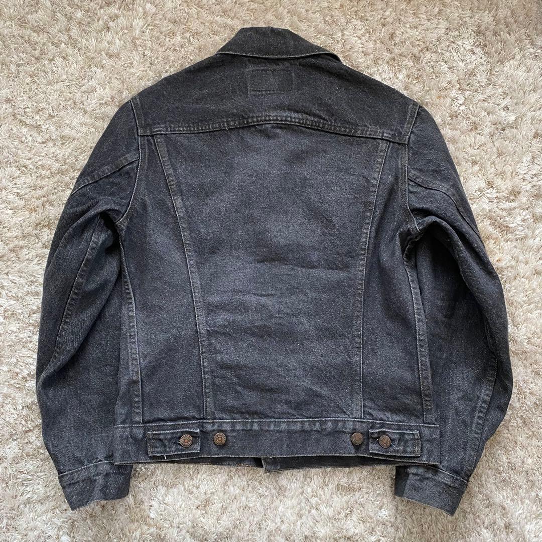 SPECIAL LEVI’S usa製 70506 先染めブラック 濃黒 美品