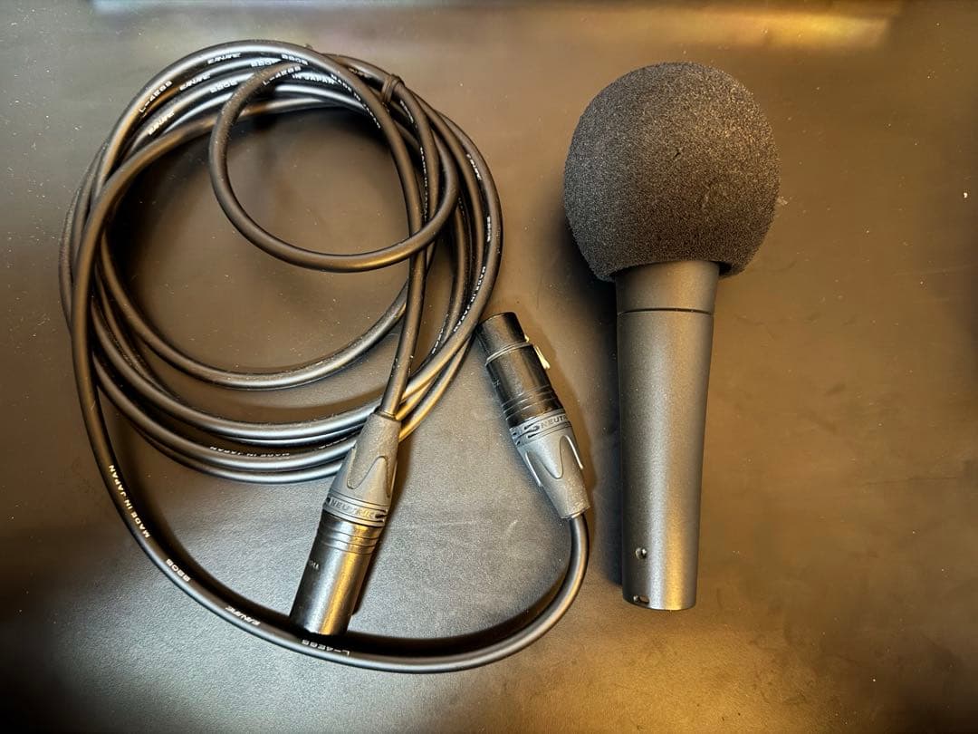 SHURE SM58 とケーブルセット