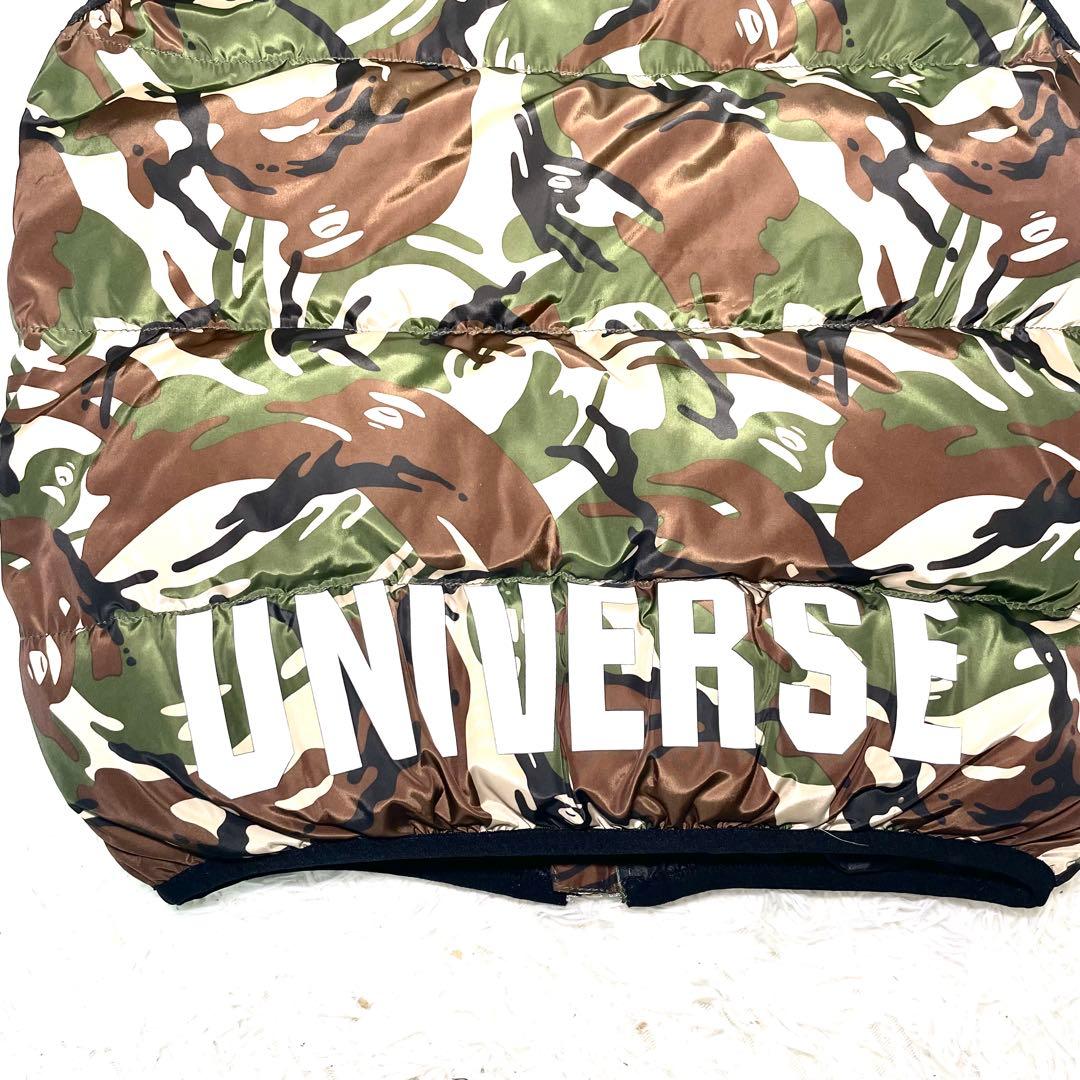 【タグ付き】A BATHING APE 迷彩 カモフラージュ ダウンベスト XL