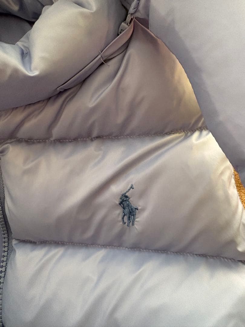 Polo Ralph Lauren ライトブルー ダウンベスト XLT/TG