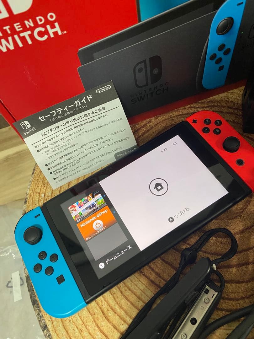 Nintendo Switch ニンテンドースイッチ本体　ネオン③