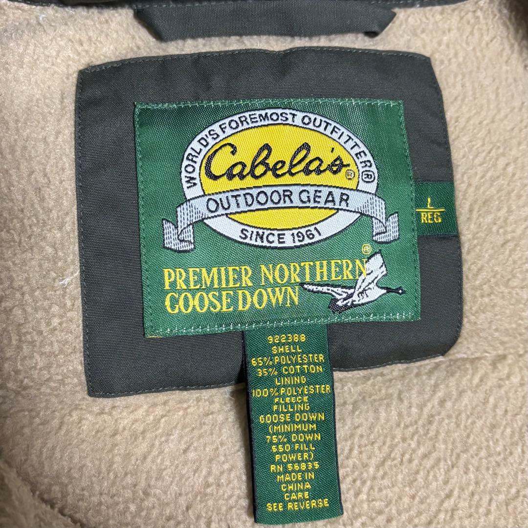 Cabela's ダウン ベスト L カベラス グースダウン 90s00s