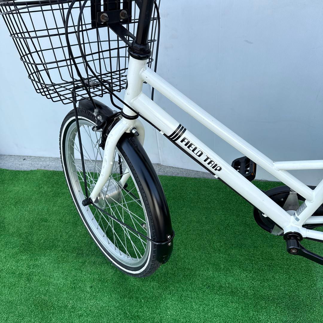 子供用自転車22インチ ホワイト【引き取り限定】