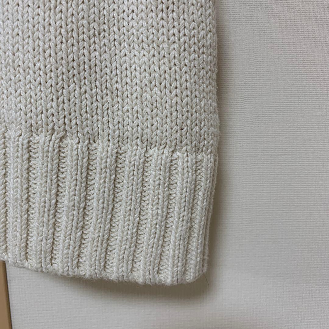 美品【MHL】2024SS コットンリネン　ベスト