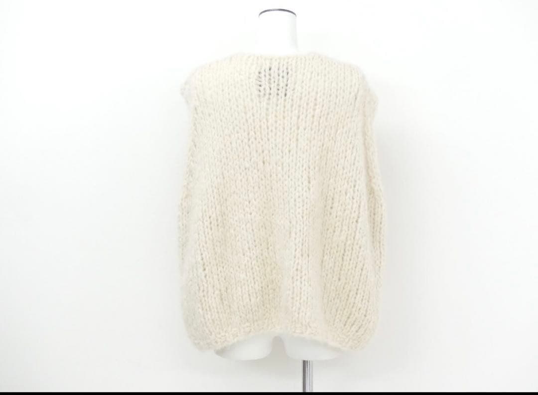 美品ドゥロワーLes Tricots d'O for Drawerニットベスト