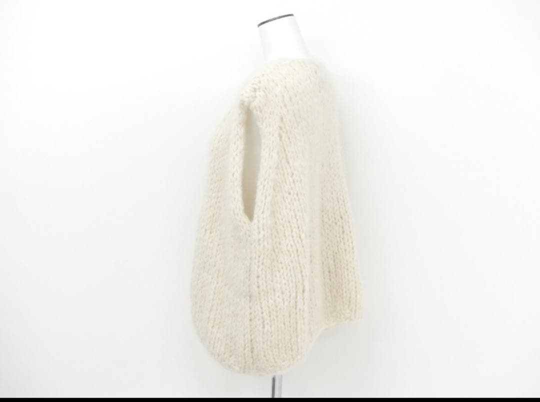 美品ドゥロワーLes Tricots d'O for Drawerニットベスト