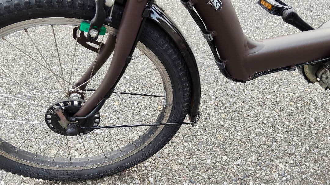 電動アシスト自転車 ブラウン 20インチ※送料込みの値段ではありません※