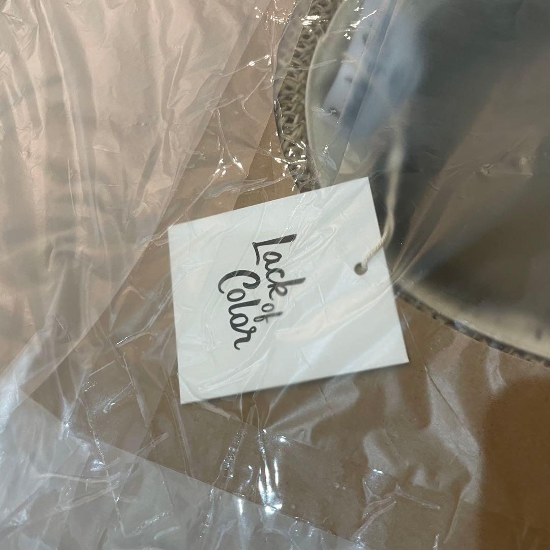 定価15400円　新品　Lack of Color カンカン帽　麦わら帽子