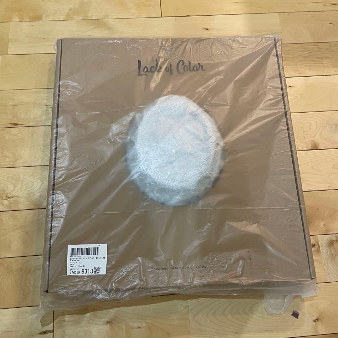 定価15400円　新品　Lack of Color カンカン帽　麦わら帽子