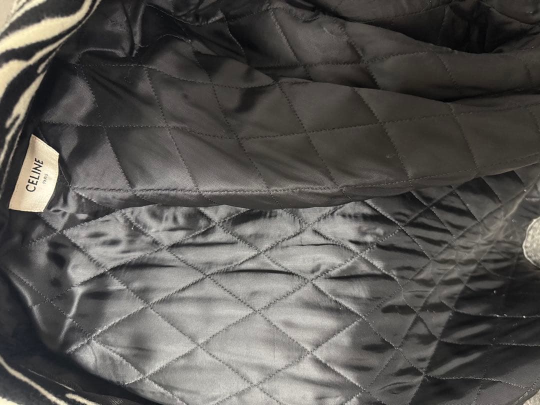 【美品】エディ期CELINE セリーヌ 21AW ゼブラ デニムジャケット