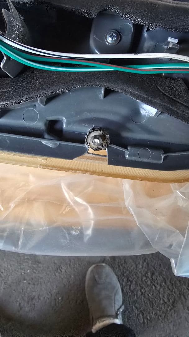 ハイエース4型テールランプ クリア