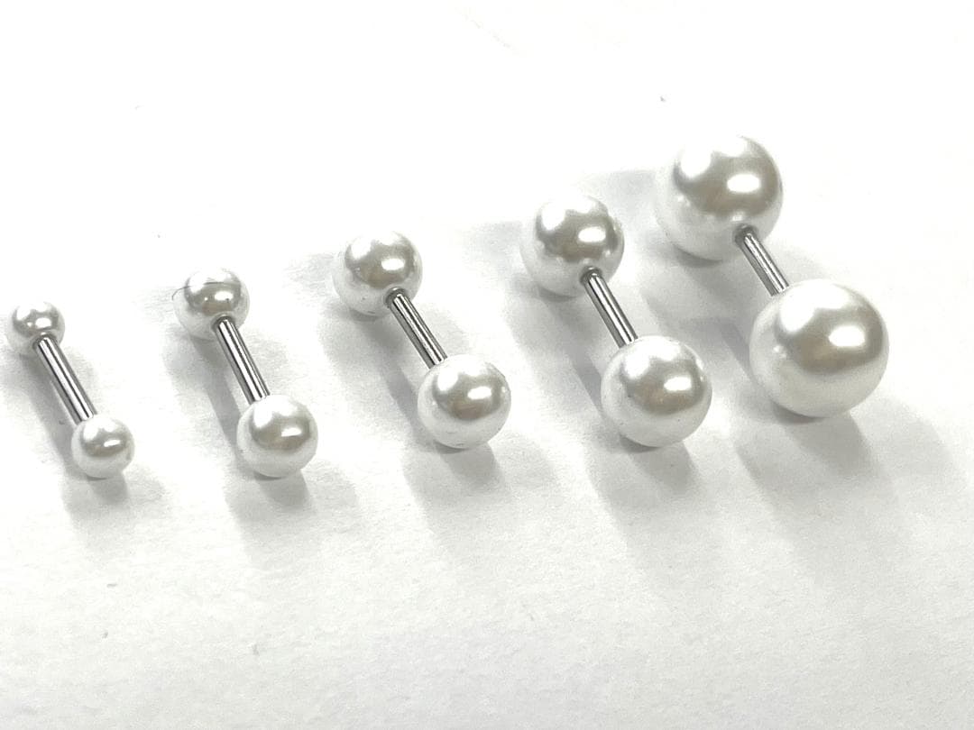 16G 4mm パールC　合計8点　6mm 16Gで
