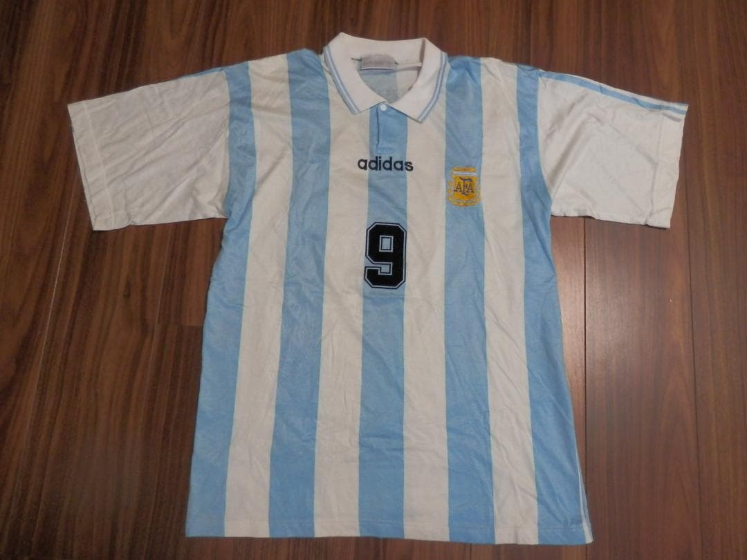 【NEW】【バティストゥータ】【アメリカW杯着用】アルゼンチン代表(1994)