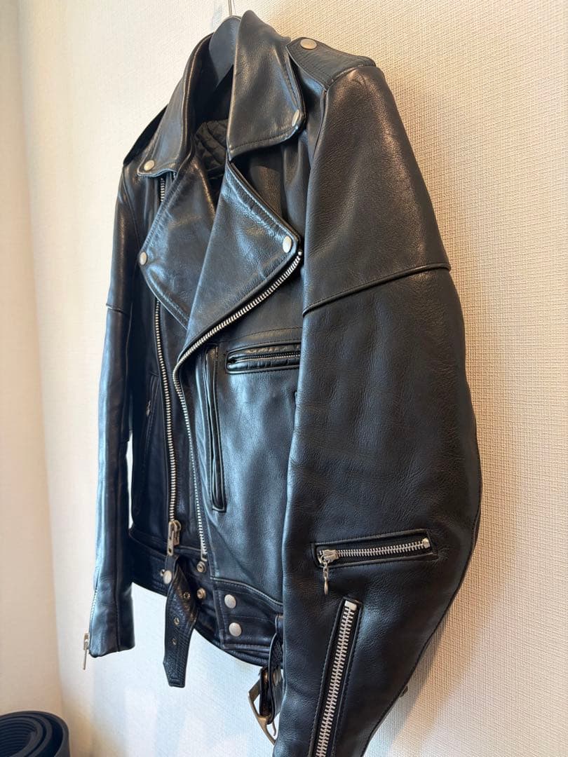 VANSON バンソン ダブルライダース レザージャケット USA製 サイズ34