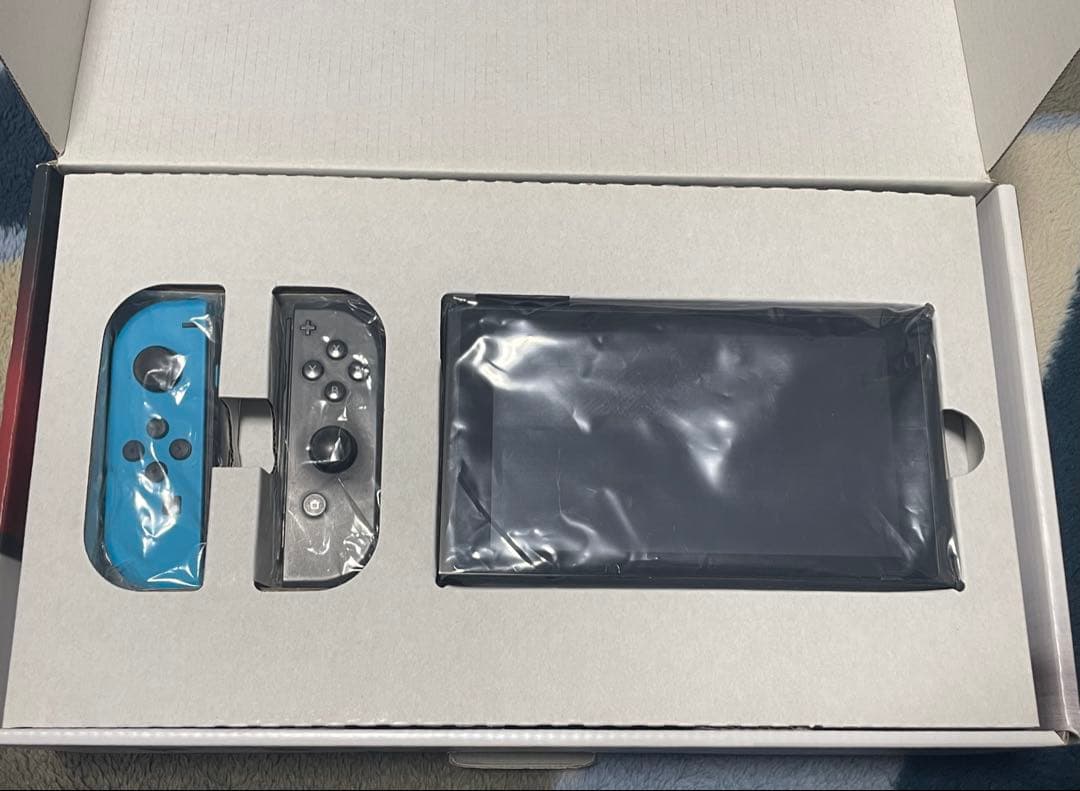 Nintendo Switch 本体 青/グレー 付属品完備