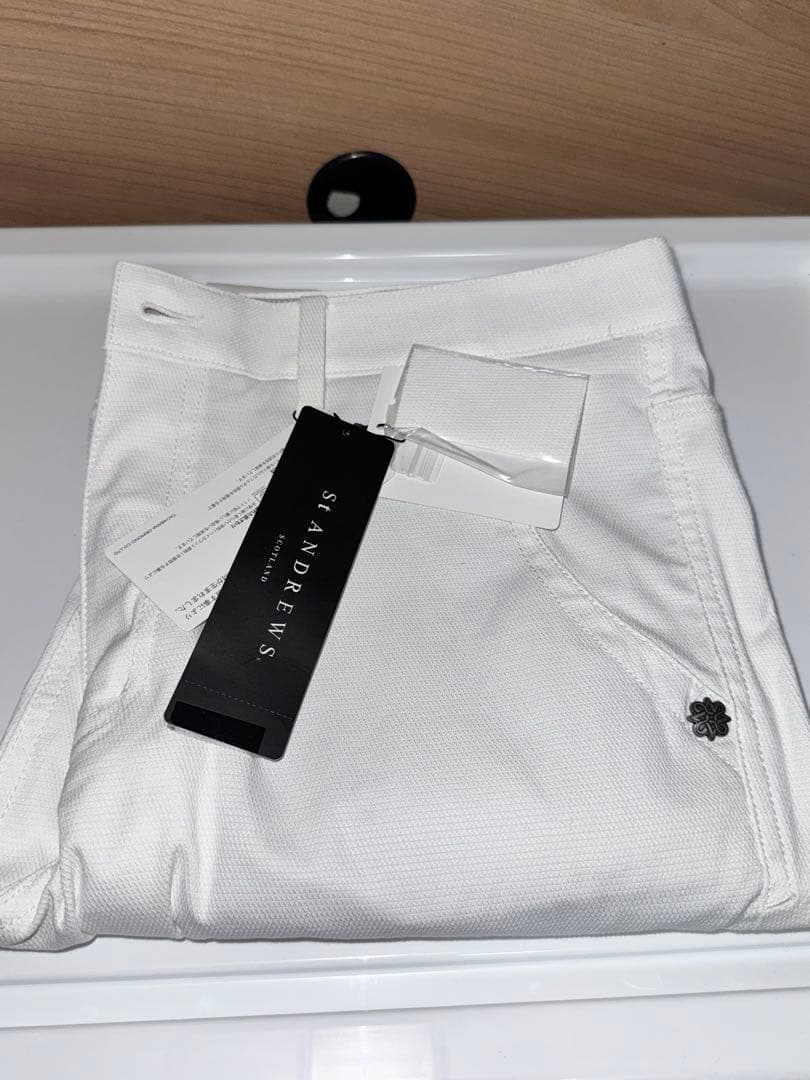 St Andrews メンズパンツ LL ホワイト 新品未使用 長ズボン