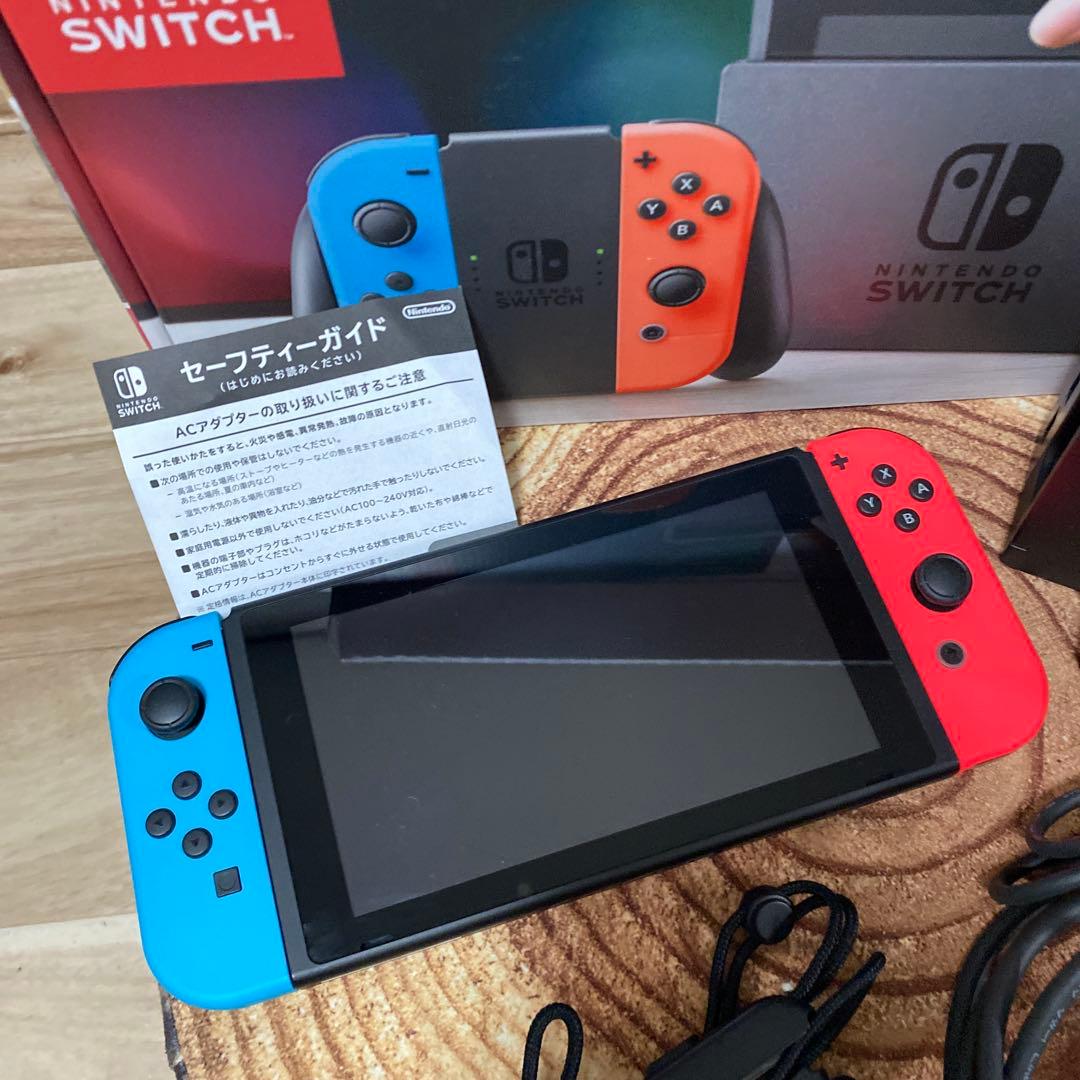 Nintendo Switch ニンテンドースイッチ本体　ネオン ⑤